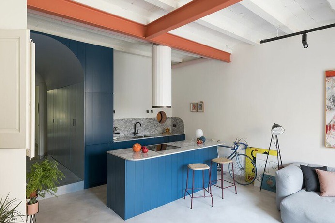 Barcelona Flat with a Distinct Contemporary Character