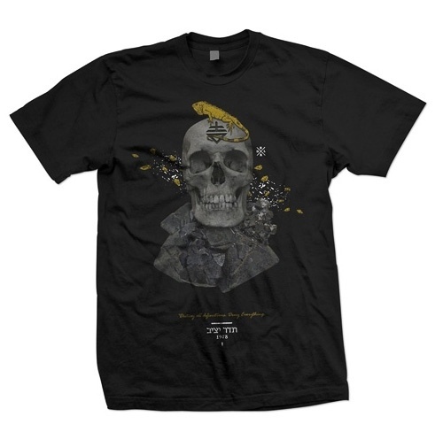 SOLID FREQUENCY #black #shirt #tee #skull #lizard