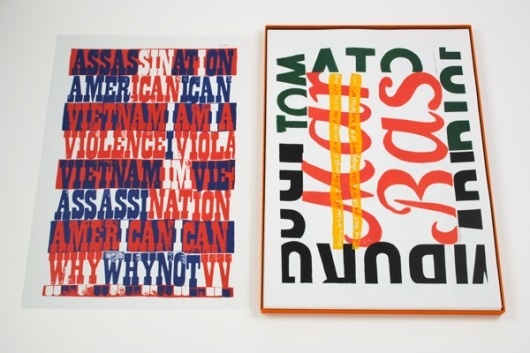 Creative Review - American Sampler: The Art of Corita Kent #political #serigraph #print #screen #type