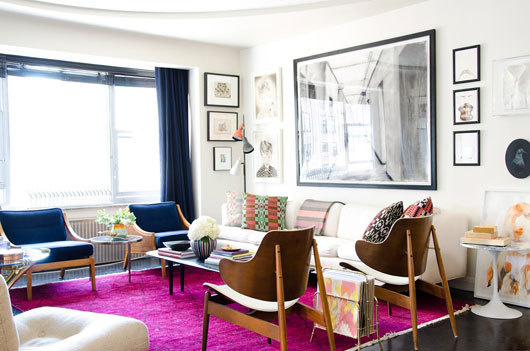 3v #pink #living #vintage #room