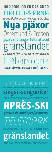Nordic Narrow | Fountain #font #nordic #fountain