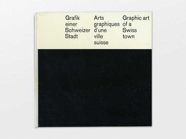 Graphic Art of a Swiss Town #swiss #retro #book #grid #vintage #editorial