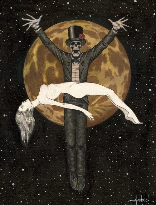supersonic electronic / art - Tom Haubrick. Paintings by Tom Haubrick.  (Tom's... #skeleton #levitation