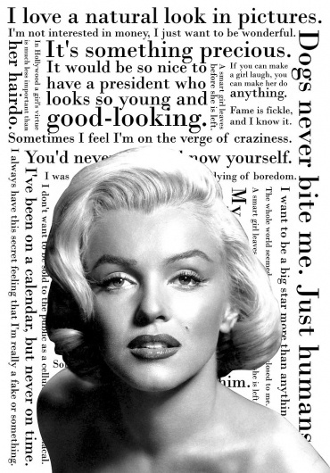 Marilyn Quotes - Picture by ~pantunes on deviantART #marilyn #poster #monroe