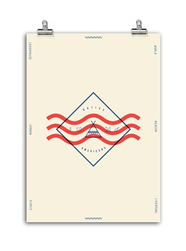 The Design Blog #americans #poster #native