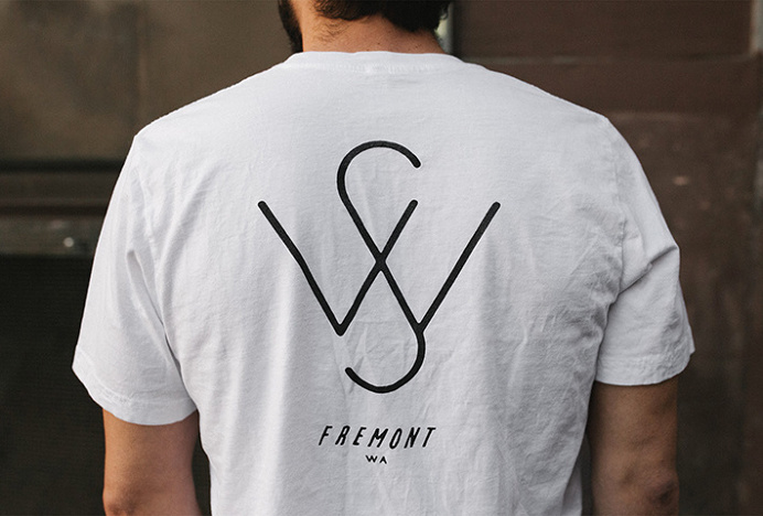 Stone Way Cafe by Shore #graphic design #typography #logo #tshirt