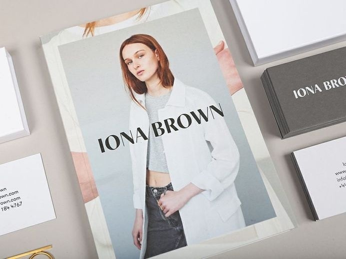 Lookbook for contemporary jewellery designer Iona Brown designed by Sam Flaherty #ff