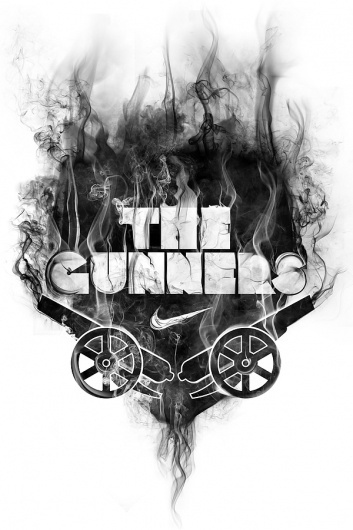 8220f19fbaaa1fe09d4ccfc810b1f854.jpg (600×900) #gunners #nike #illustration #arsenal