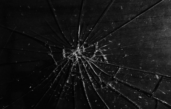 . #glass #photography #blackandwhite #broken