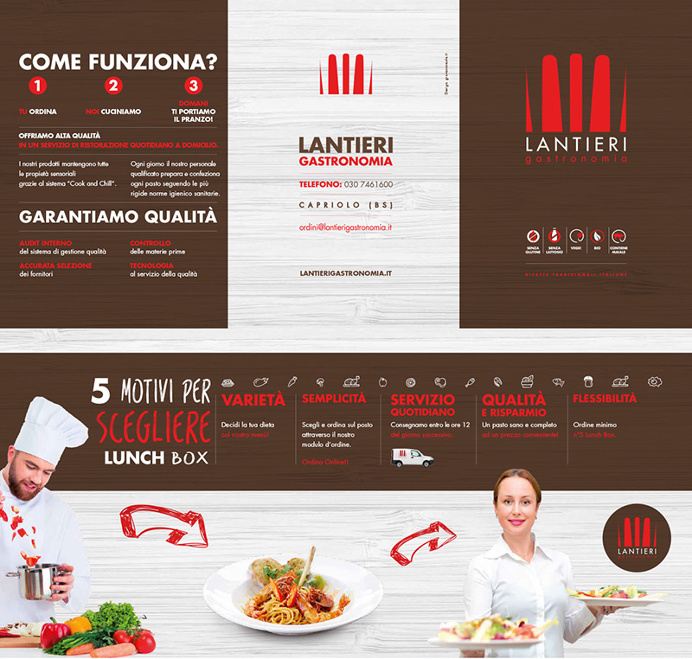 Trifold Design #food #eat #beverage #fork #kitchen #chef #trifold #graphicdesign #graphic #brochure #leaflet