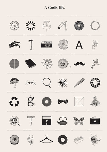 4 | Infographic: A Graphic Tribute To The Designer's Life | Co.Design: business + innovation + design #tan #infographic #icons #black