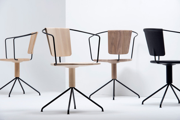 ronan + erwan bouroullec subtly carve uncino chair for mattiazzi #chair