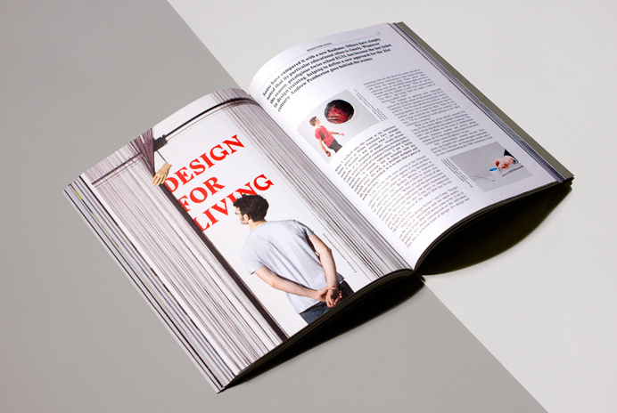 Bibliotheque - The Hour #print #publication #layout