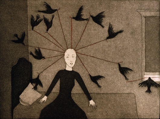 Prints | Audrey Niffenegger #print #colours #illustration #art #fine
