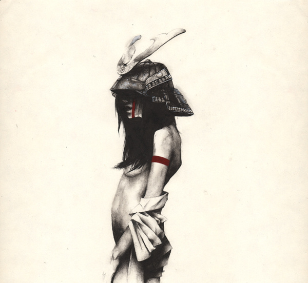 14_littlesword #sexy #girl #nude #helmet #silly #illustration #naked