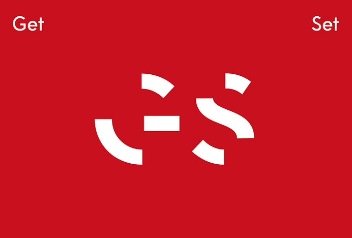 Get Set Festival by Epiforma #logo #symbol #letter #typography #mark