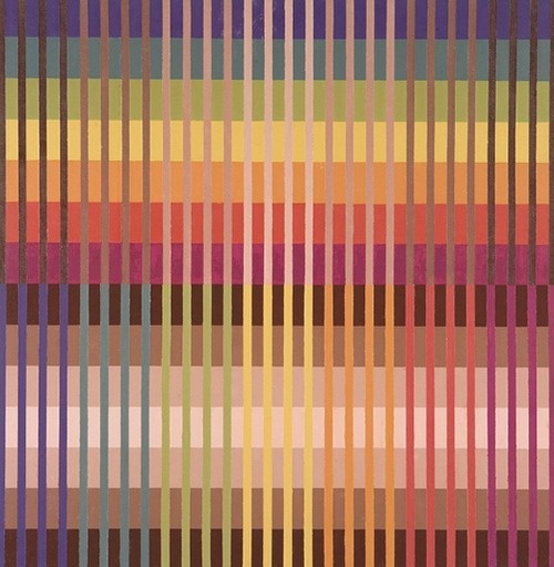 cavetocanvas:Michael Kidner, Color Value Intensity, 1981 #weaving
