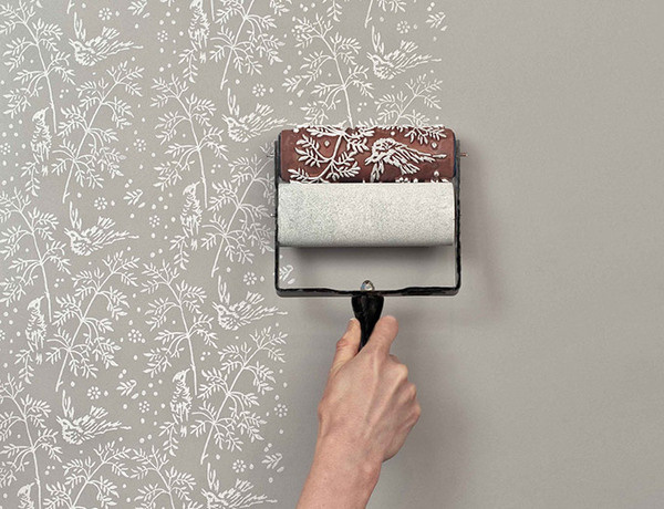 Patterned Paint Roller Kit #diy #paint #roller