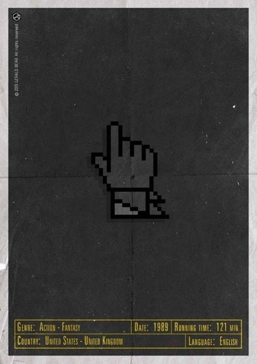 H-and Movie #movie #superhero #gotham #and #city #design #gerald #vintage #poster #web #bear #hand #action