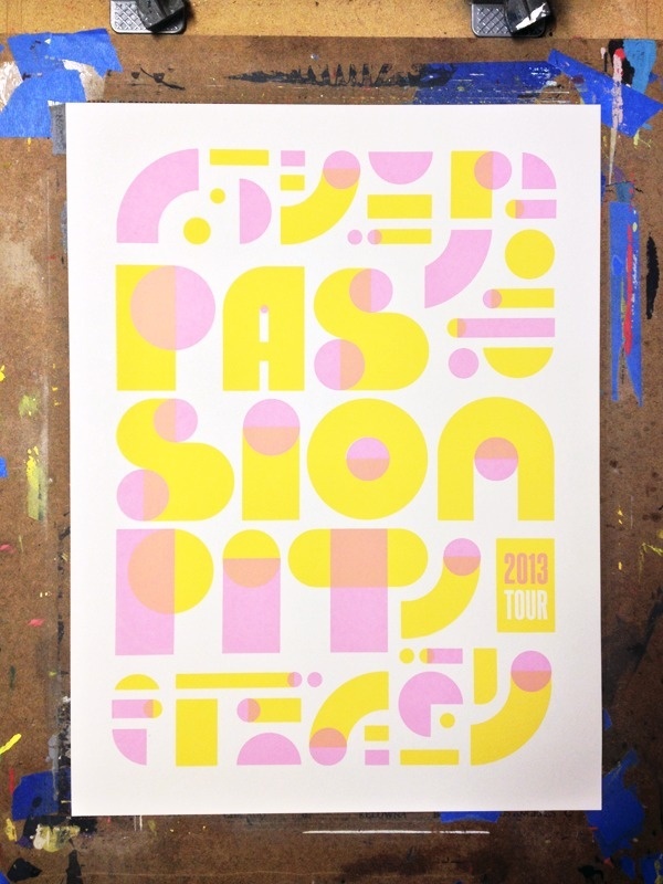 Passion Pit Tour Nerl Says Design #type