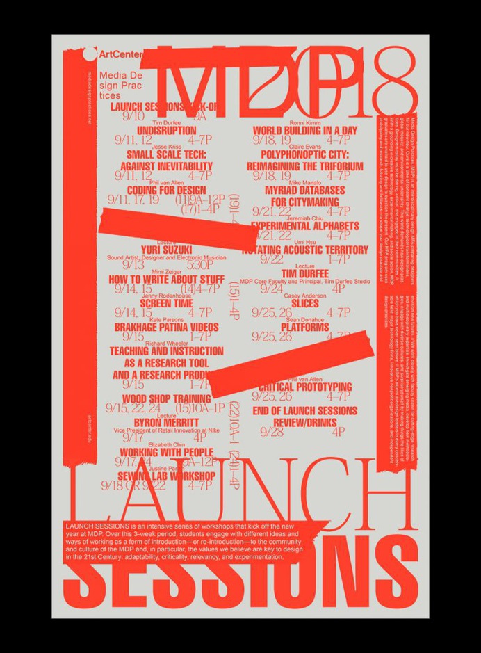 MDP Launch Sessions