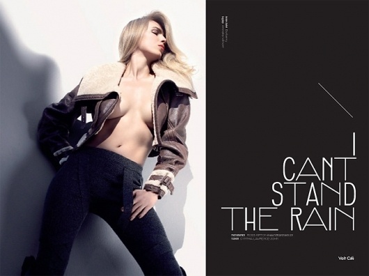 I Can't Stand The Rain | Volt Café | by Volt Magazine #beauty #design #graphic #volt #photography #art #fashion #layout #magazine #typography
