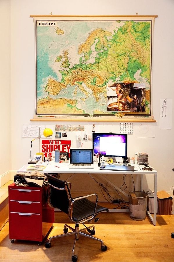 jeff halmos #interior #bedroom #space #imac #work