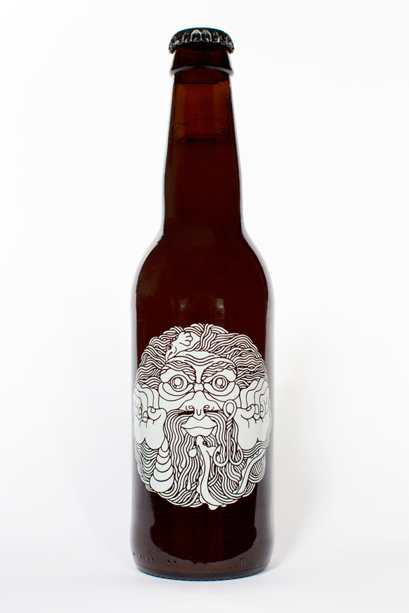 Omnipollo_bottle_Nacken #beer #bottle #packaging #design #graphic