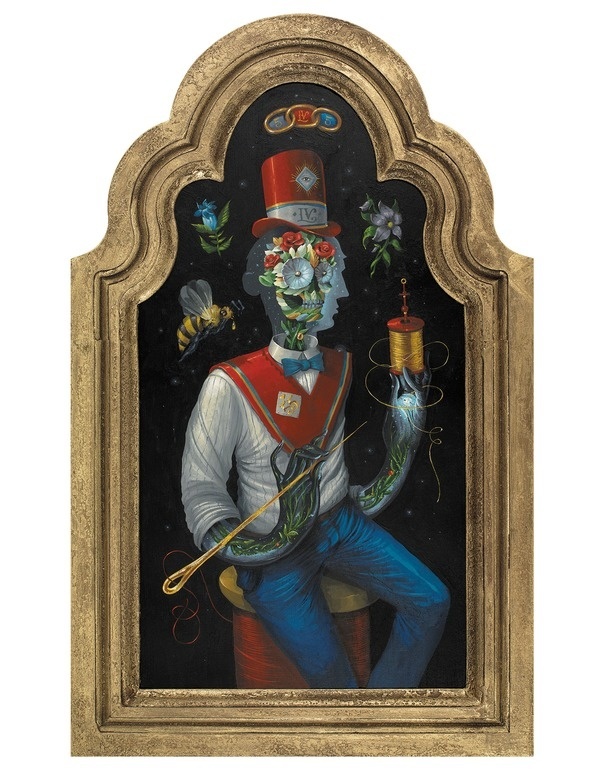 55th degree BeeTeeth SLC #gallery #55th #degree #dan #contemporary #christofferson #illustration #utah #beeteeth #art #painting #kayo