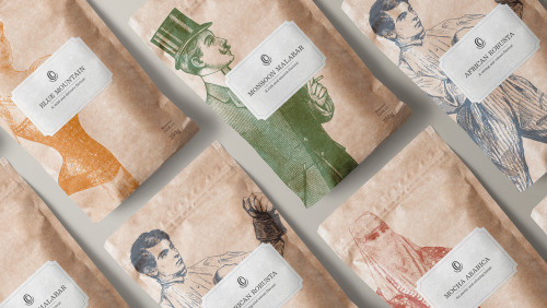 "London Coffee Roasters" by Confederation Studio