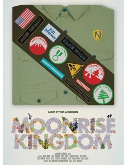 Wes Anderson Anticipation: Moonrise Kingdom Posters | Apartment Therapy #graphic design #illustration #typography #poster