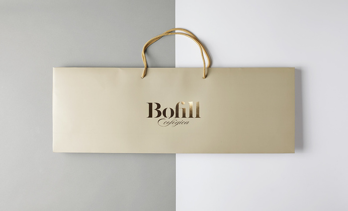 bofill ecologica branding packaging meat food package salami carne beautiful gold deluxe luxury business card identity inspire logo logotype