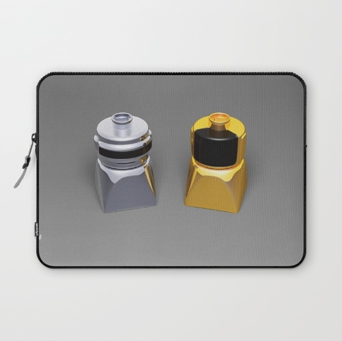 Duplo Daft Punk Laptop Sleeve at Søciety6 #daftpunk #artprint #dj #duplo #lego #edm #dj #music #rickardarvius