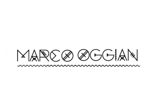 Marco Oggian Corporate on the Behance Network #type #vector #geometric #psicodelic