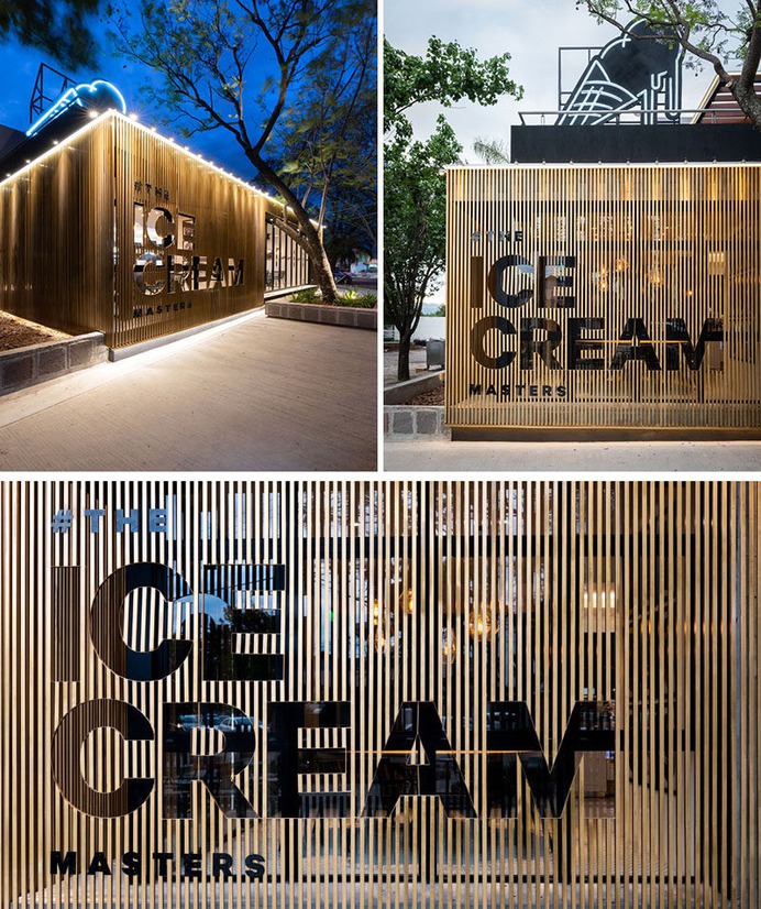 FERRO & ASSOC. Architects Have Designed A New Location Of Lucciano's Ice Cream Café I ...