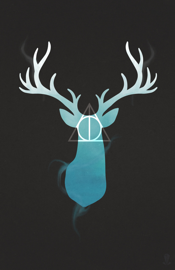 Harry Potter Stag + Deathly Hallows in Movies