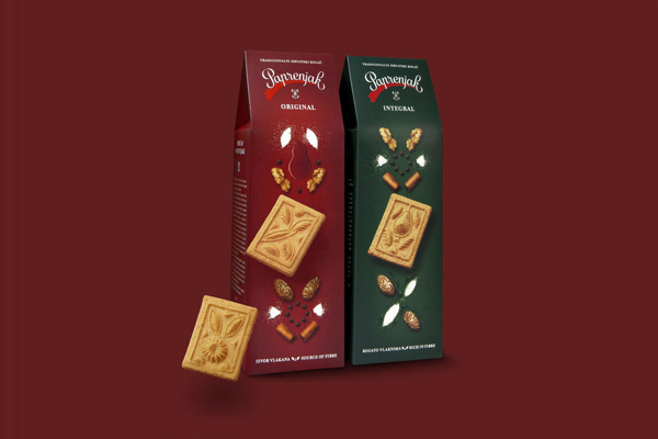 Paprenjak on Behance #design #branding #packaging #christmas #color #food #redesign #ornament #cookie #rebranding #pepper #croatia #biscuit