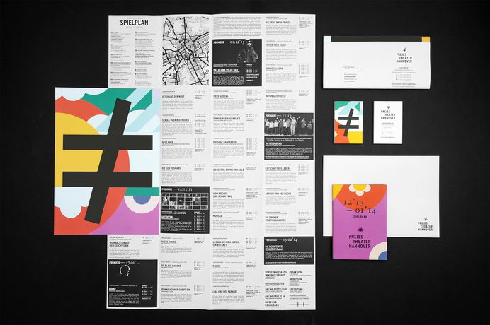 Created by Monkeys, Interactive & Print Design - Freies Theater Hannover