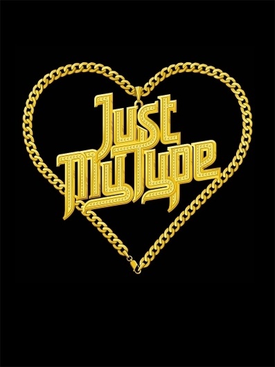 All sizes | Just My Type | Flickr - Photo Sharing! #lettering #vector #chain #gold #hand #typography