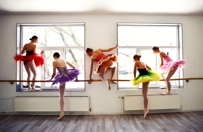 The Dream Of Being A Ballerina by Annija Veldre