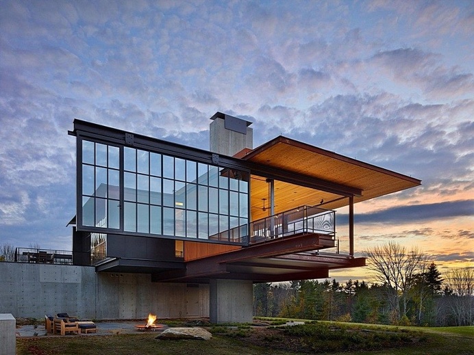 Berkshire Retreat Offers Stupendous Views of Massachusetts 2