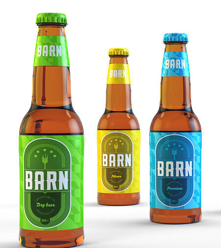 Beer Barn Brazil Bottles #beer #label #bottle