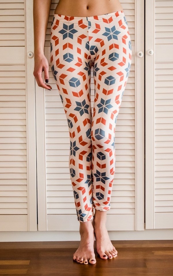 Vintage Art #fashion #leggins #pattern
