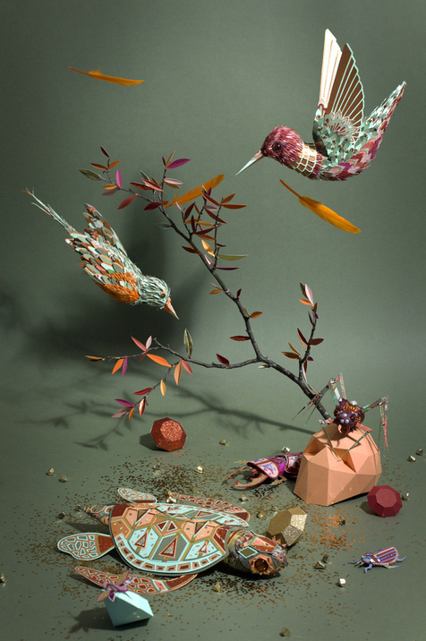Story From a Paper- Papercraft Art Design #paper craft #art design