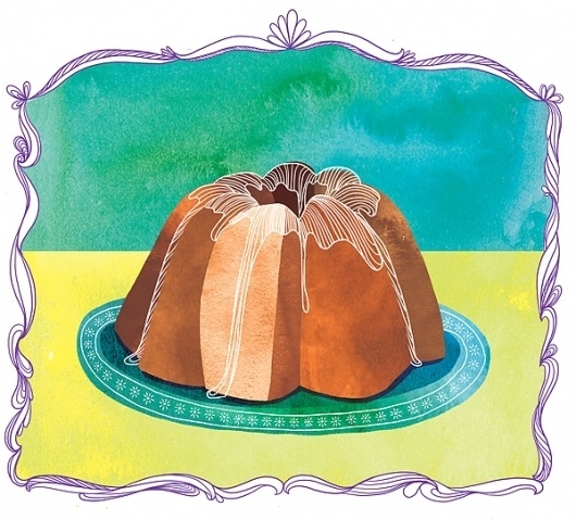 Marisa Seguin Illustration & Design #dessert #illustration #texture