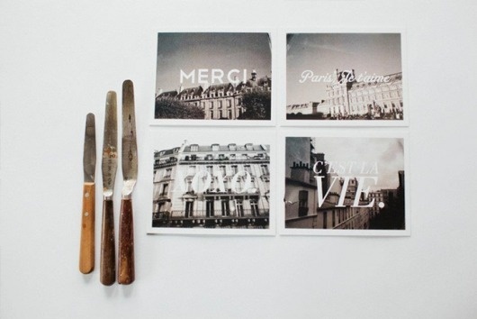 Cute Paper Items by #card #typography