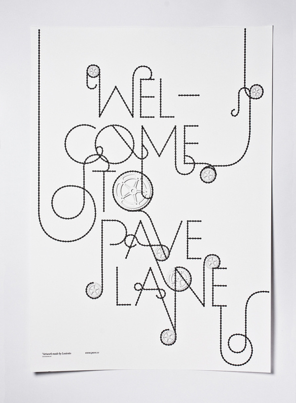 Pave (Print) by Lo Siento Studio, Barcelona #poster #b&w