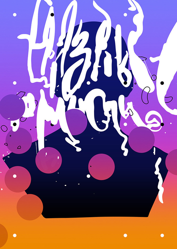 Мy visual thinks about how life reflects on my life, work is focused on feelings visualisation I use various colours and geometry forms to #graphicdesign #color #illustration #giga #digitalart #portrait #gradient #chanel #gigakobidze #kobidze