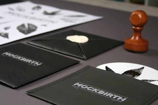 AMS Design Blog: Branding : Mockbirth EP #graphics #mockbirth #branding