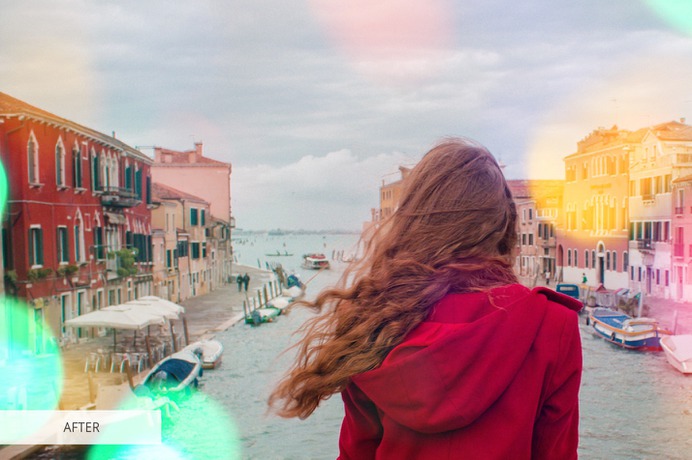 Light Leaks Video Overlays